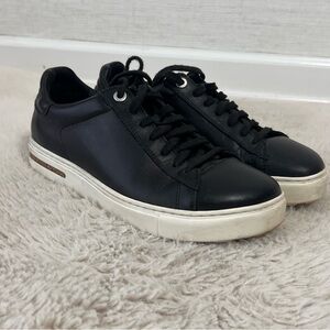 Birkenstock Bend Low Black Leather Sneakers